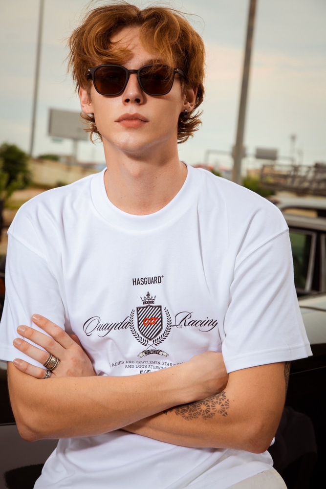 QD x Hasguard in White - Image 2