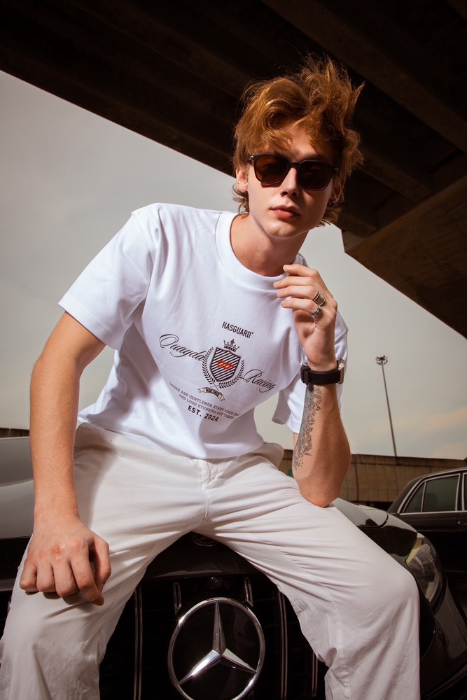 QD x Hasguard in White - Image 4