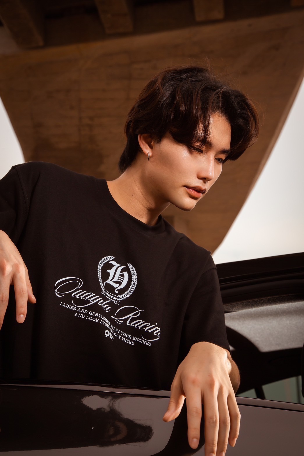 QD x Hasguard in black - Image 4