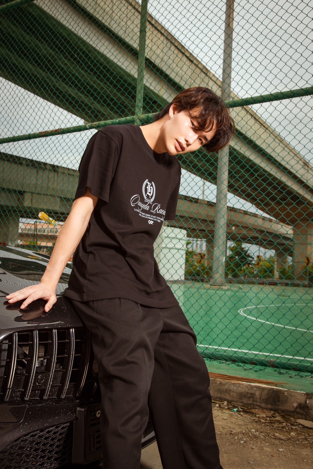 QD x Hasguard in black - Image 6