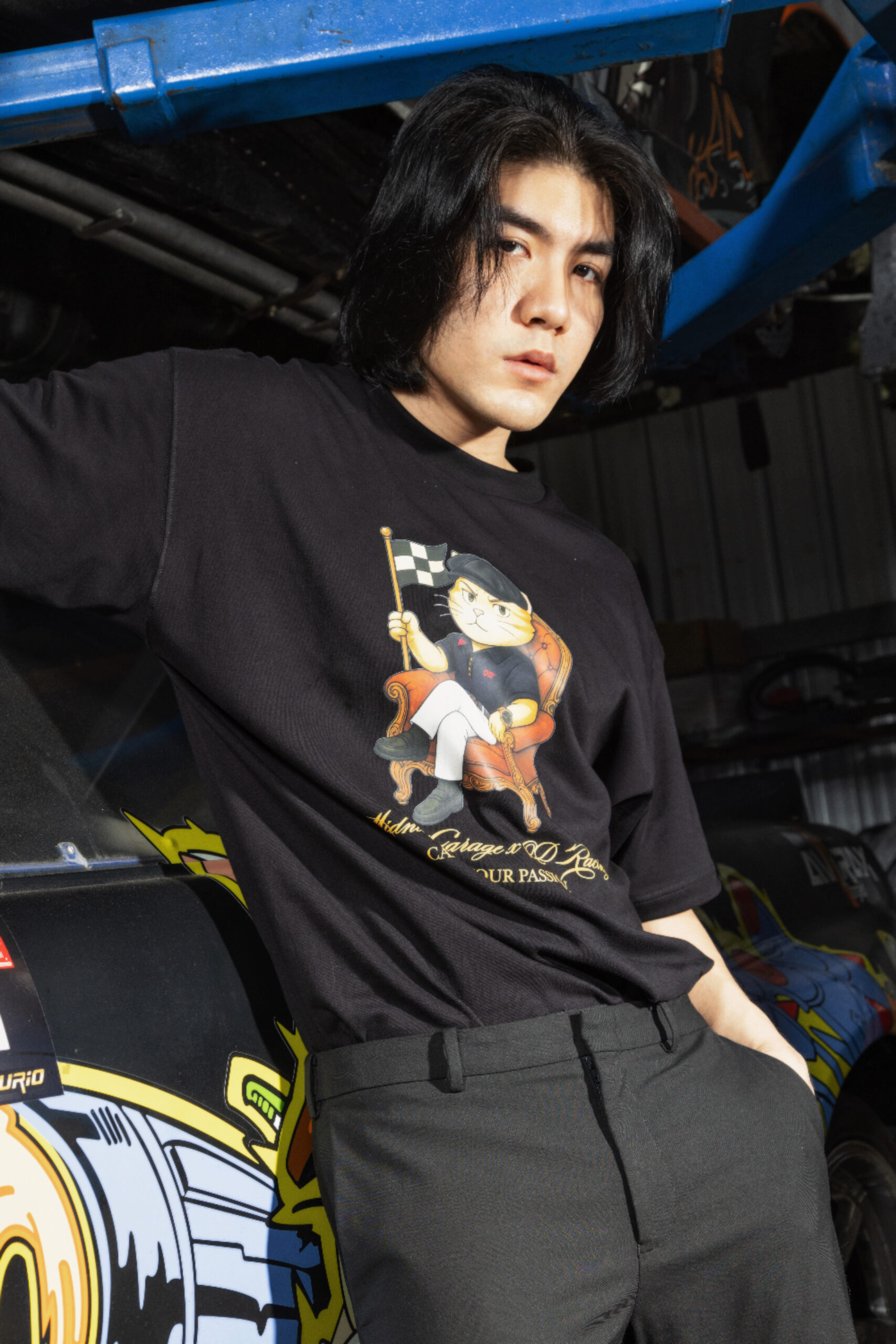 QD x Midnite Garage T-shirt - Image 2