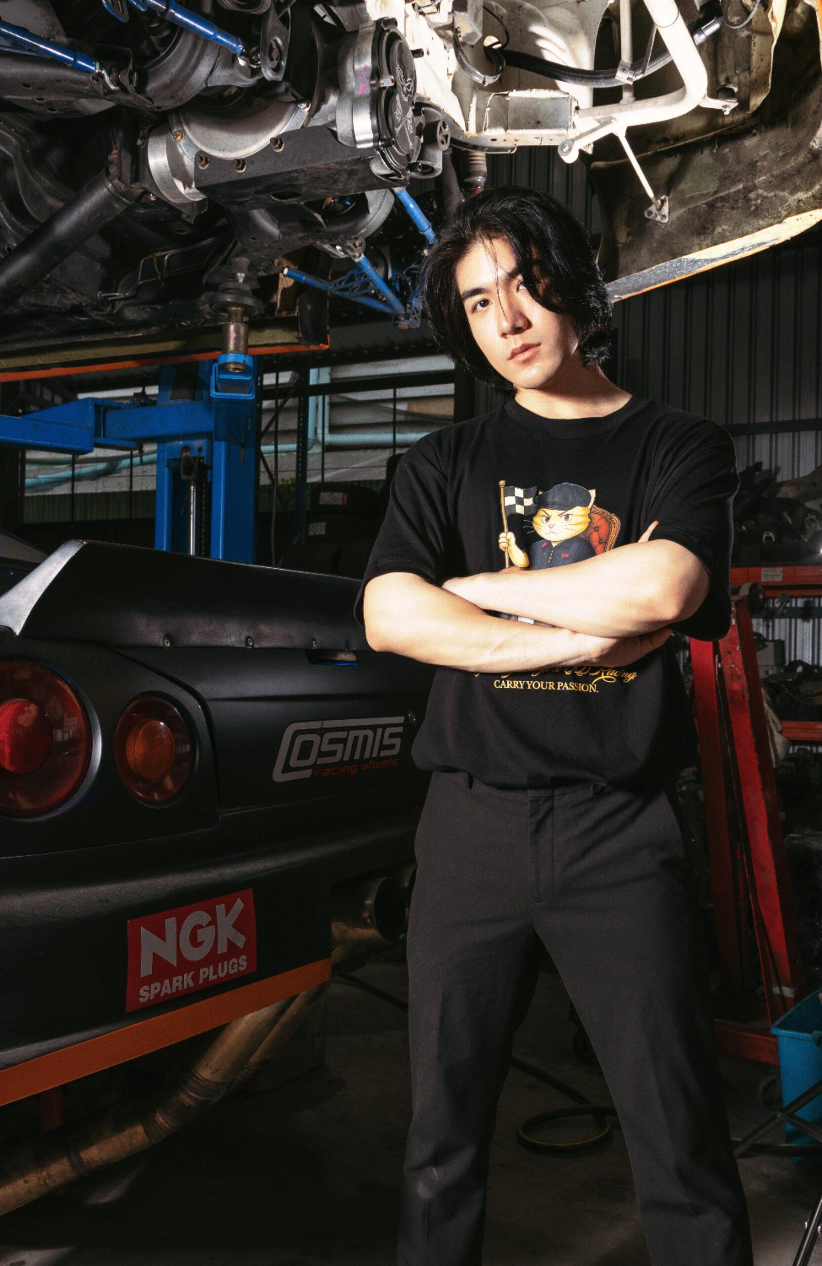 QD x Midnite Garage T-shirt - Image 4