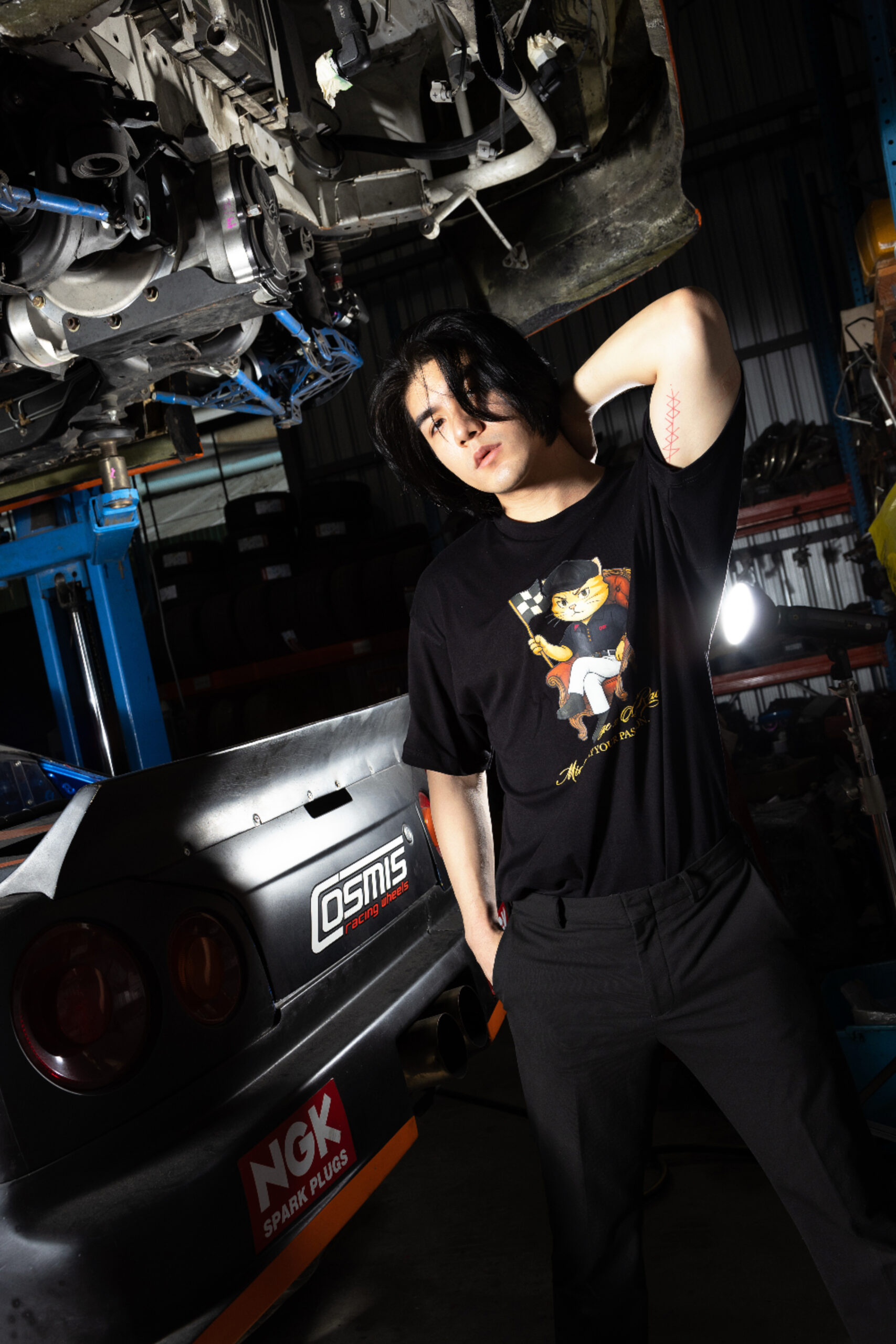 QD x Midnite Garage T-shirt - Image 5