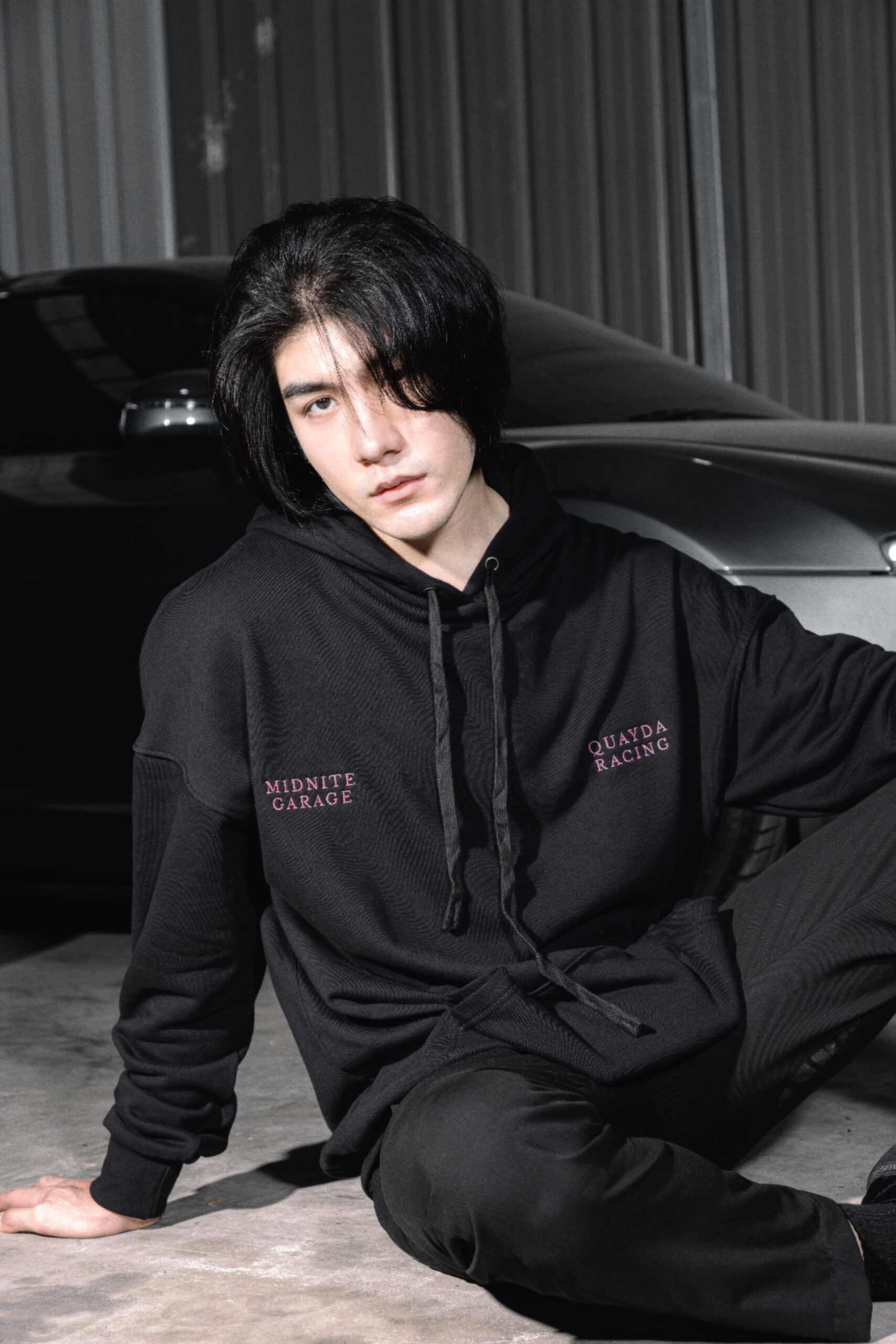 QD x Midnite Garage Hoodie - Image 3