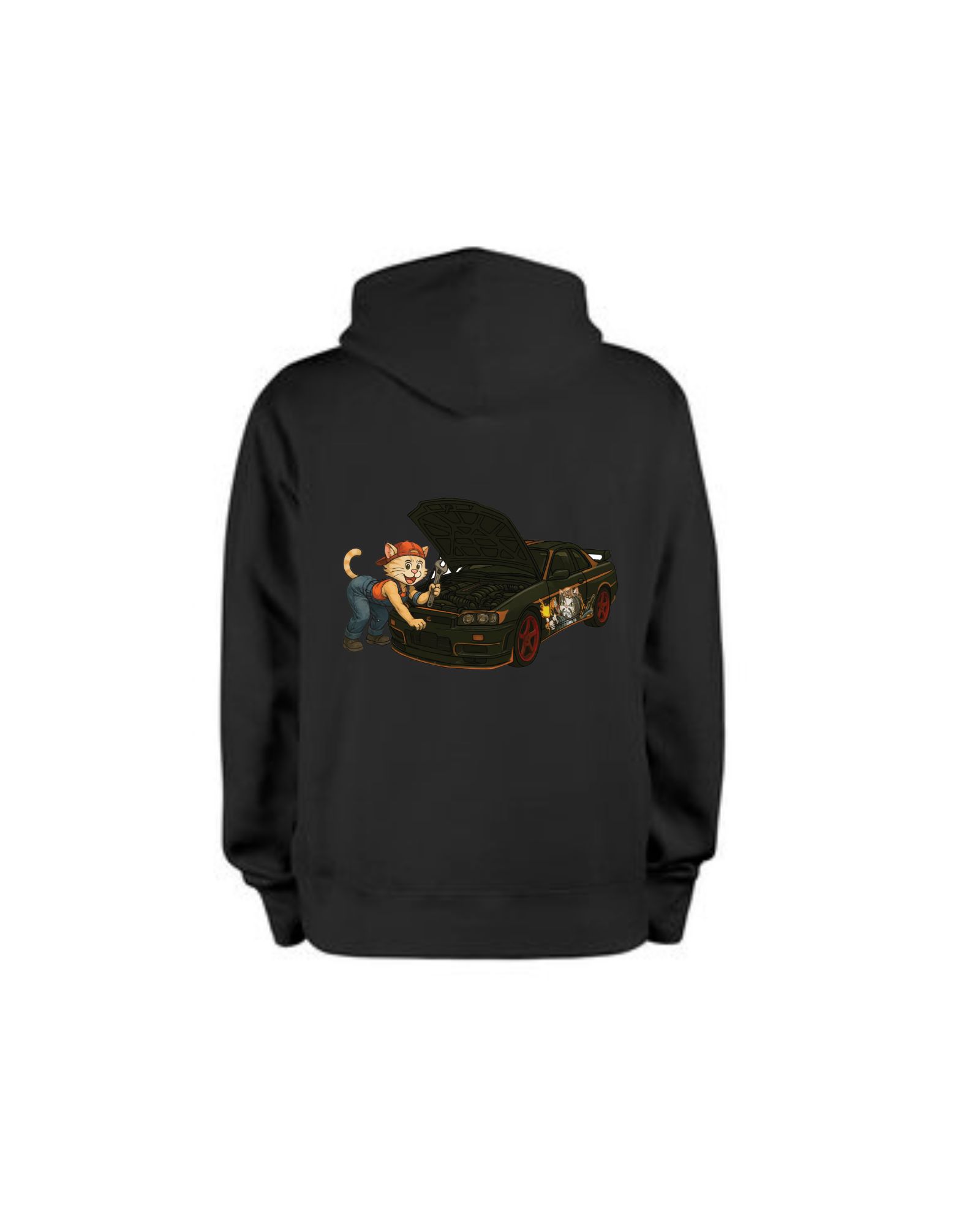 QD x Midnite Garage Hoodie - Image 2